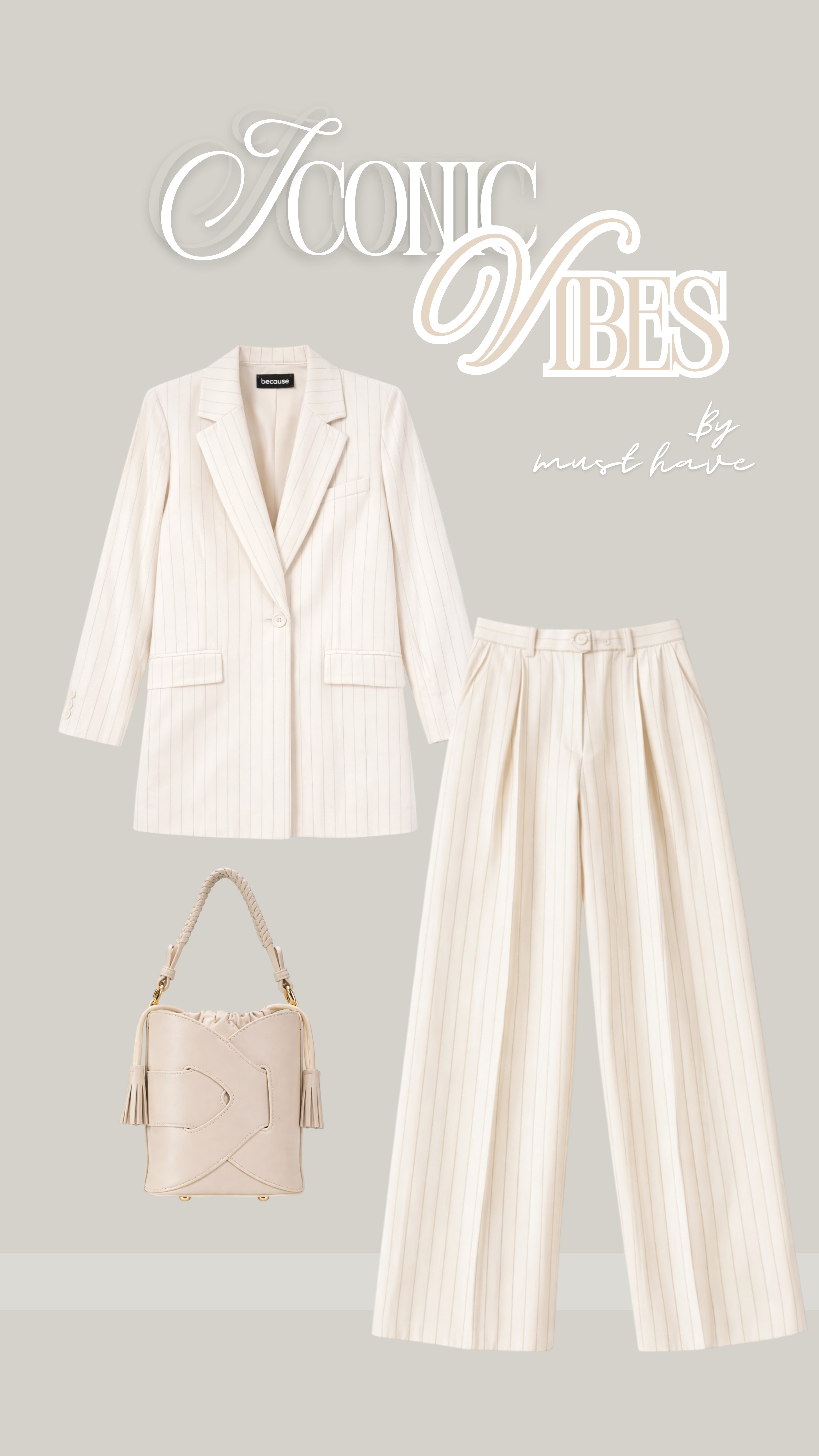 TAILLEUR ICONIC AVORIO