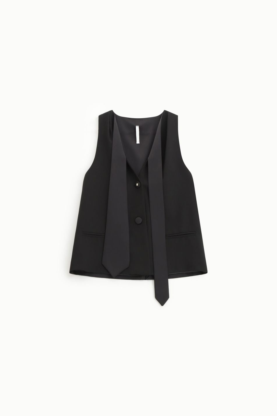 TOP GILET IMPERIAL CON CRAVATTA