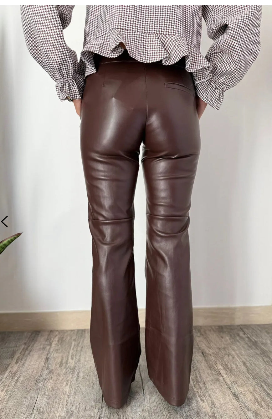 Pantalone ecopelle Glamorous