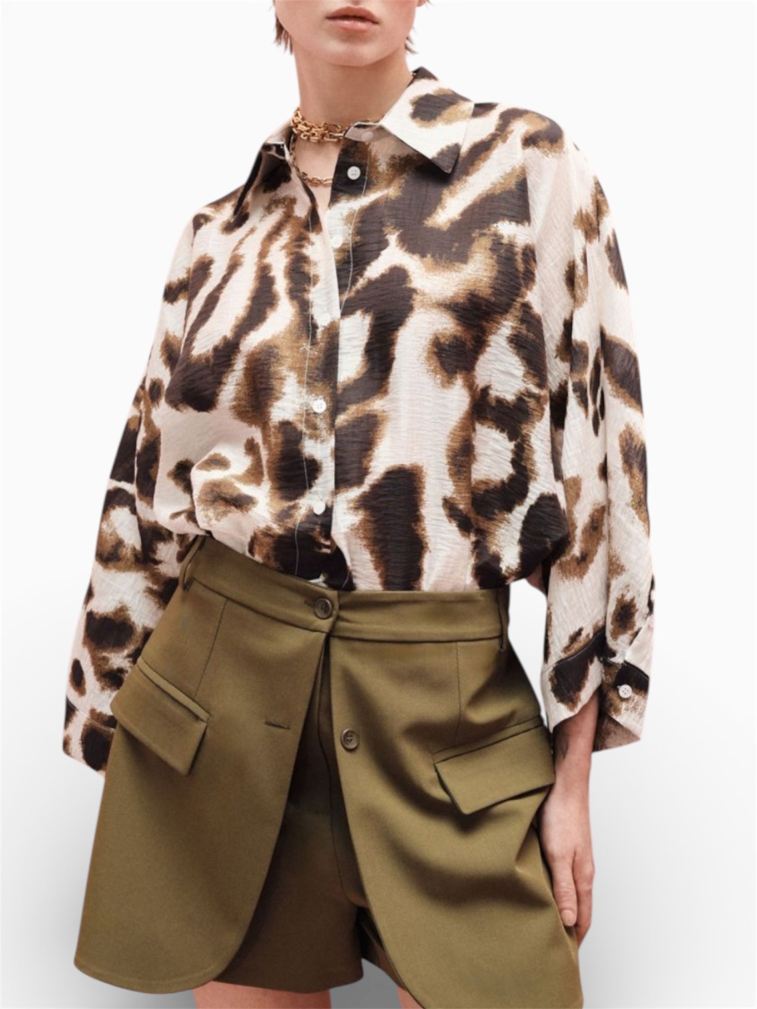 Camicia animalier Imperial