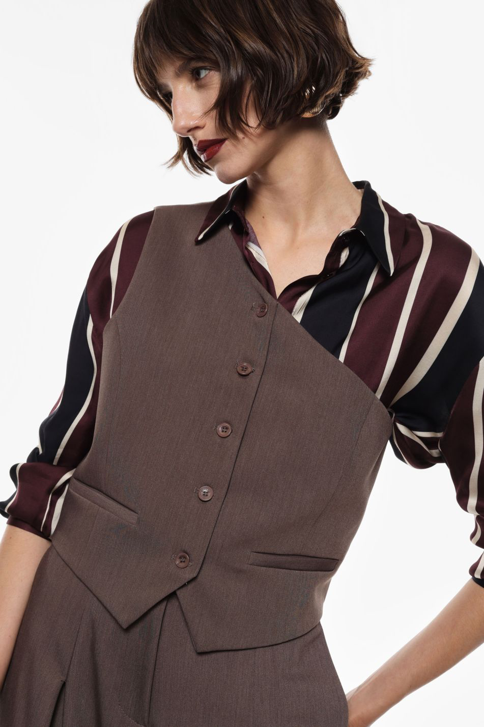GILET IMPERIAL MONOSPALLA CON BOTTONI