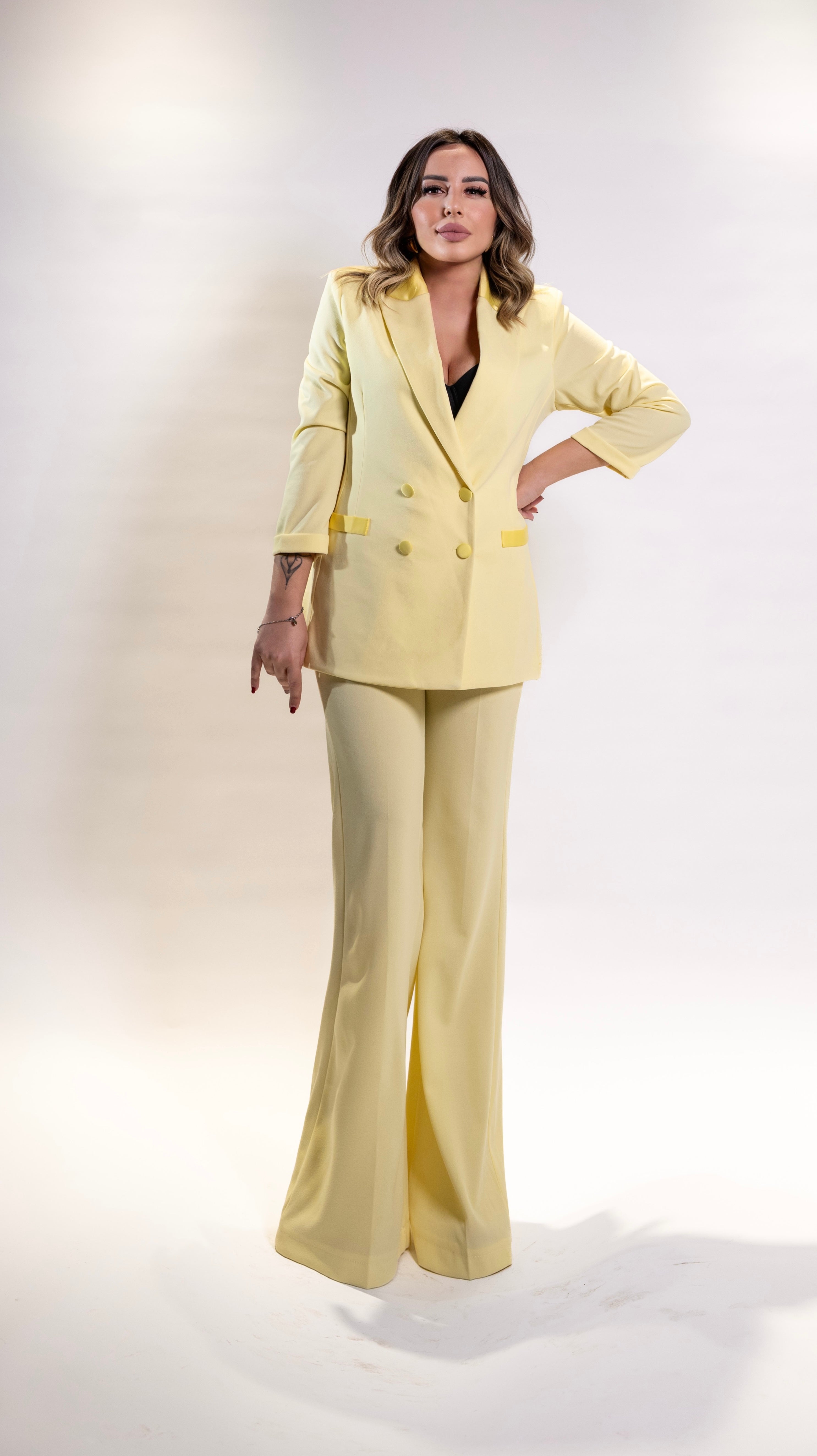 Tailleur Seul giallo
