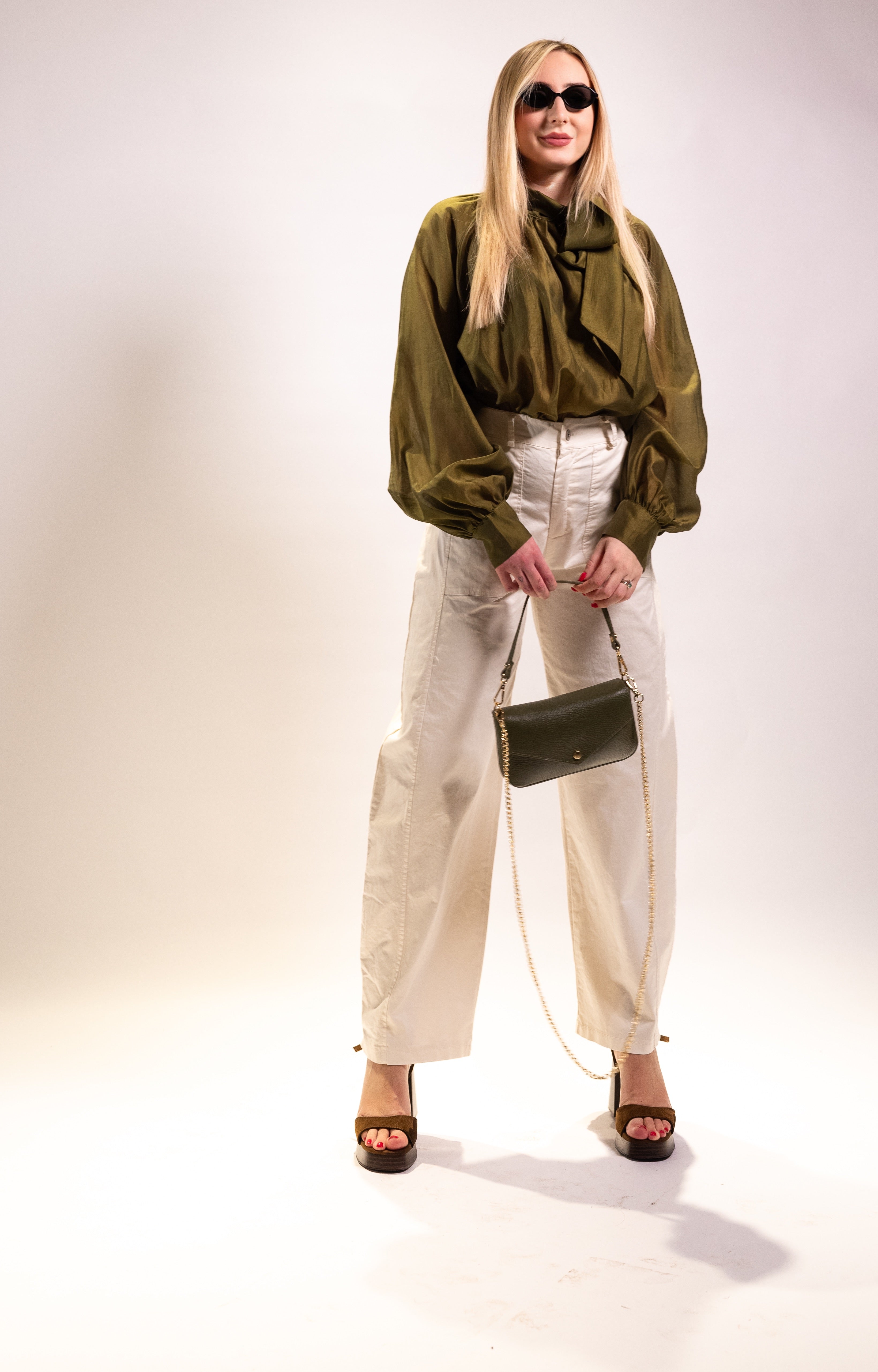 Pantalone Japan Panna