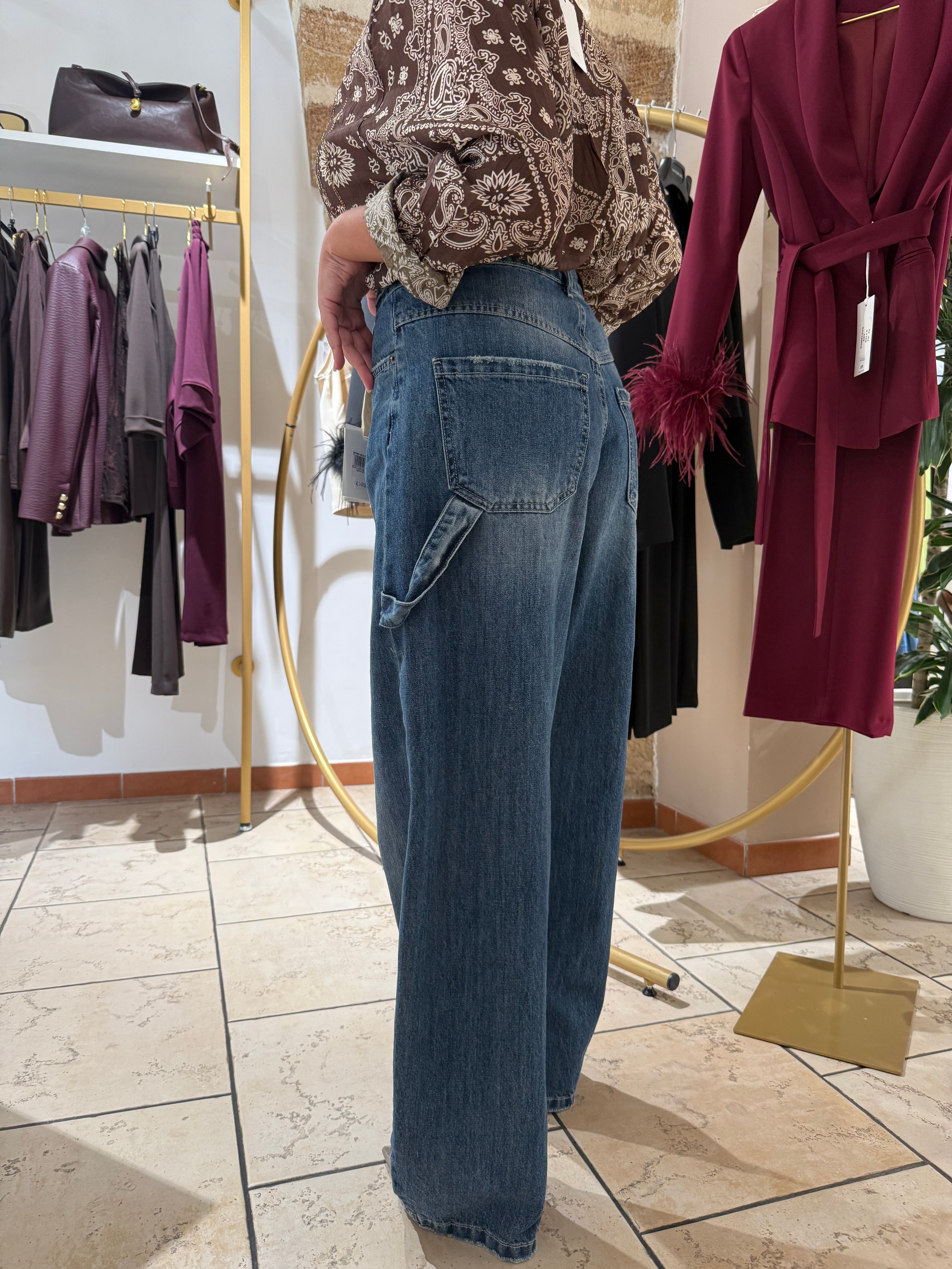 Denim cargo Tensione In